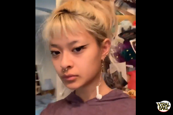 Turned Her AirPods Into Earrings