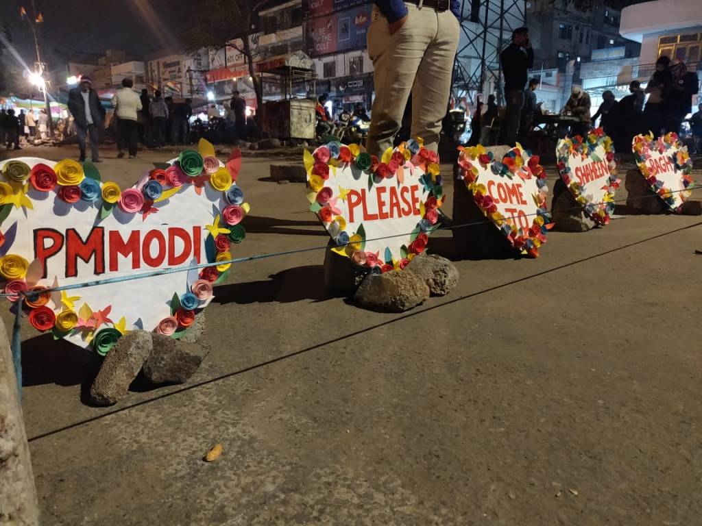Shaheen Bagh Has A Valentine Gift For PM Modi