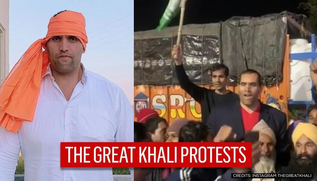 Khali protest